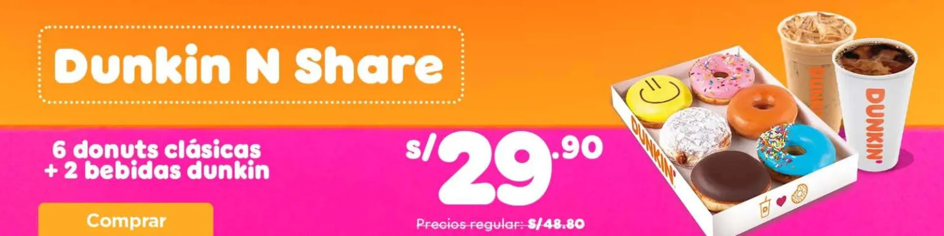 Catalogo de Catálogo Dunkin Donuts 17 de octubre al 29 de octubre 2025 - Pag 2