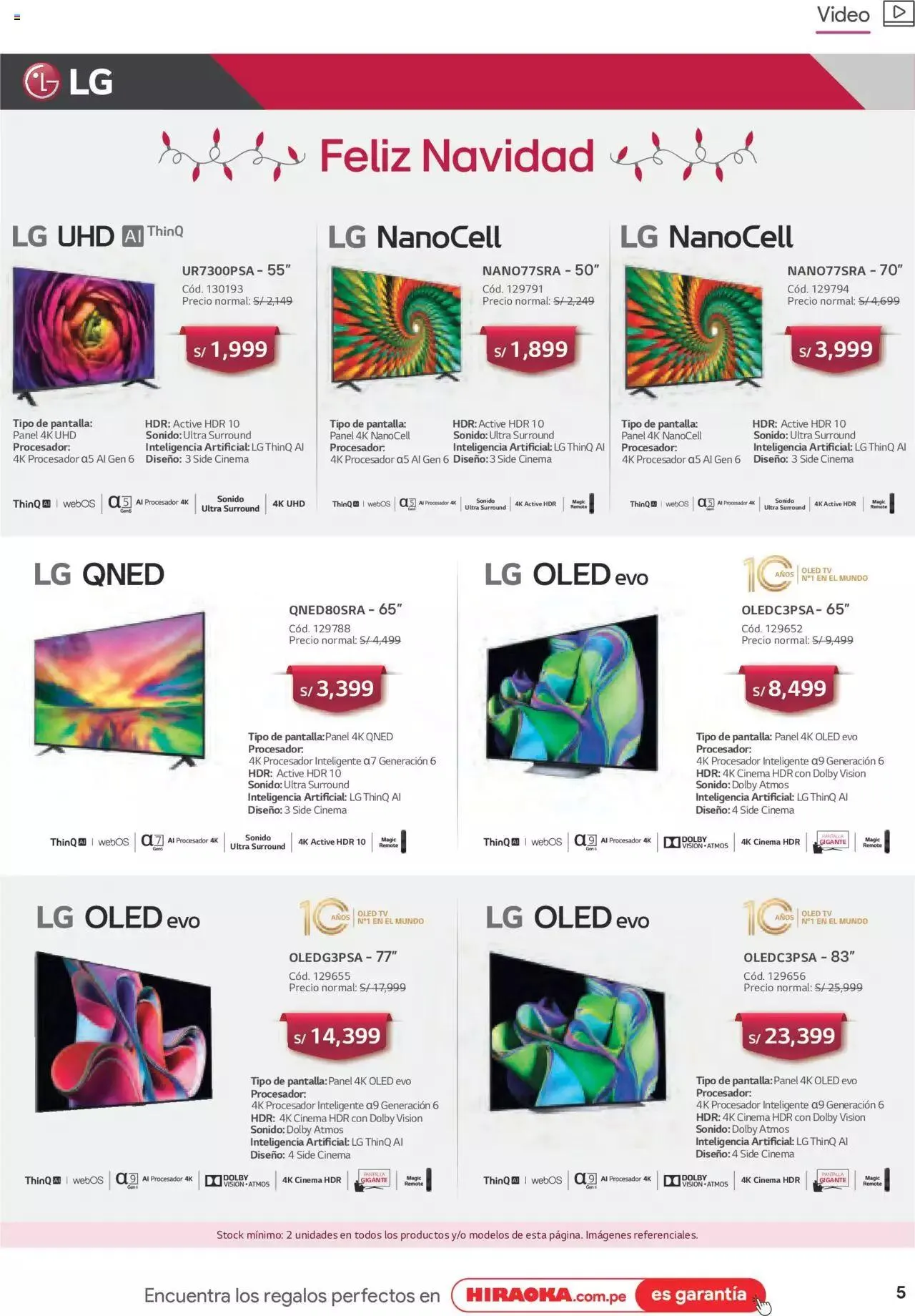 Catalogo de Catálogo Hiraoka 12 de diciembre al 31 de diciembre 2023 - Pag 5