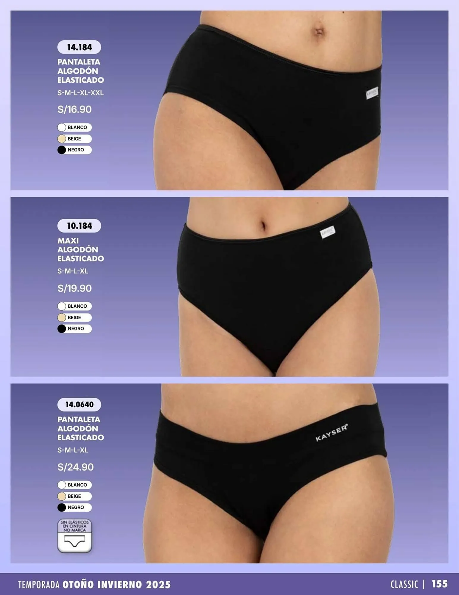 Catalogo de Catálogo Kayser 13 de mayo al 30 de junio 2025 - Pag 155