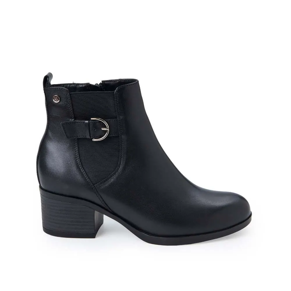 Botín Jodhpur Casual FER-2503 Negro Viale Cuero