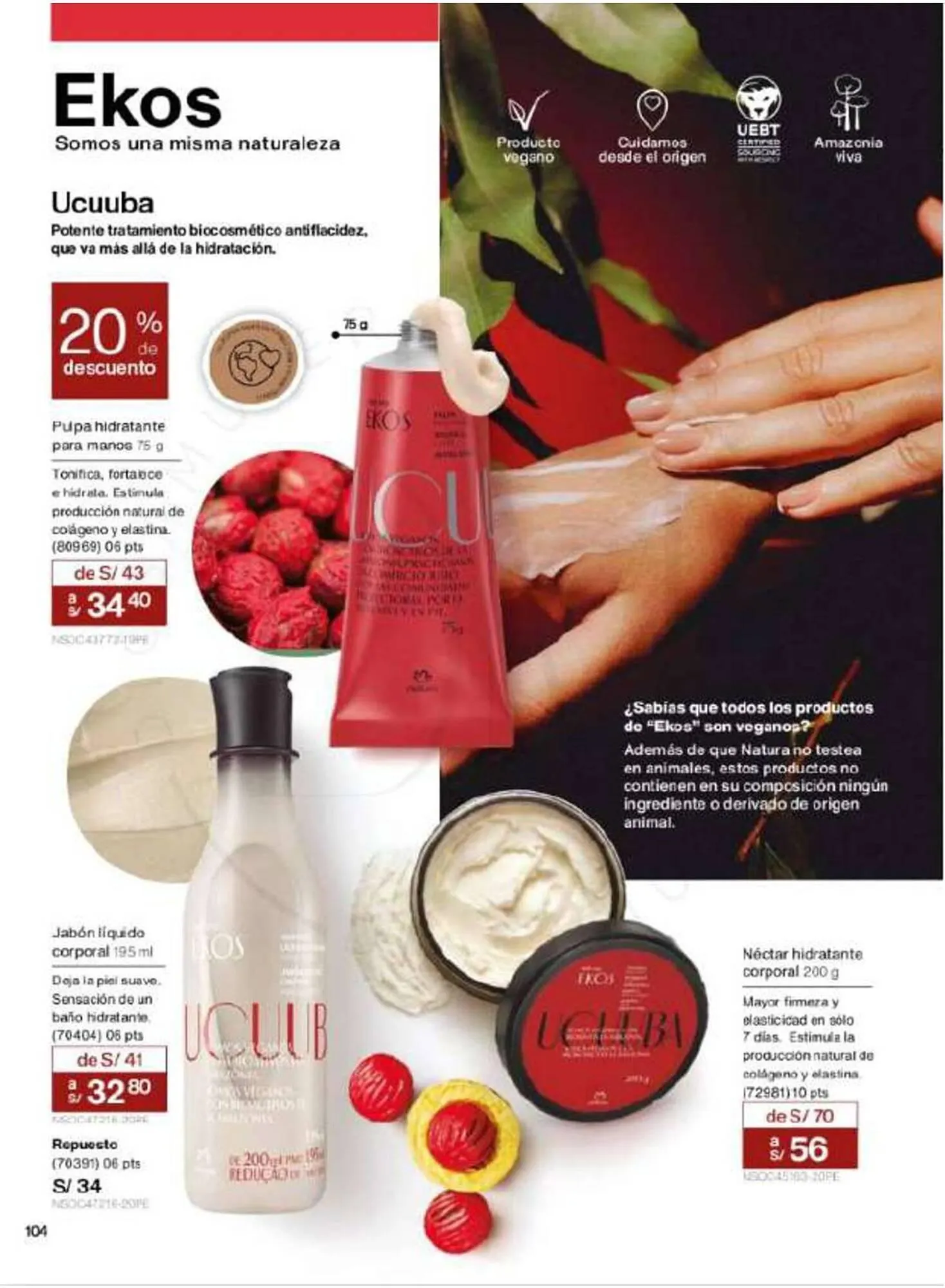 Catalogo de Catálogo Natura 7 de diciembre al 29 de diciembre 2023 - Pag 104