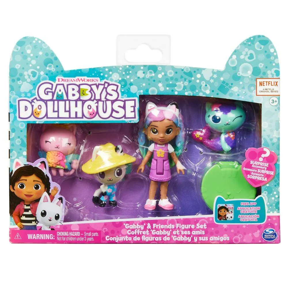GABBY'S DOLLHOUSE SET DE FIGURAS