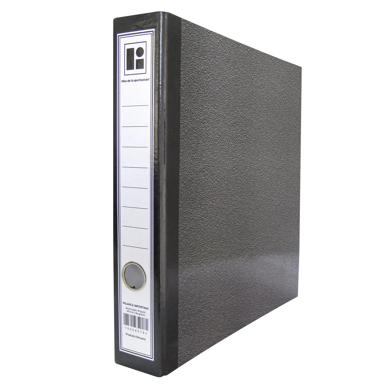 Archivador Li Carton Plastificado Oficio Lomo Angosto