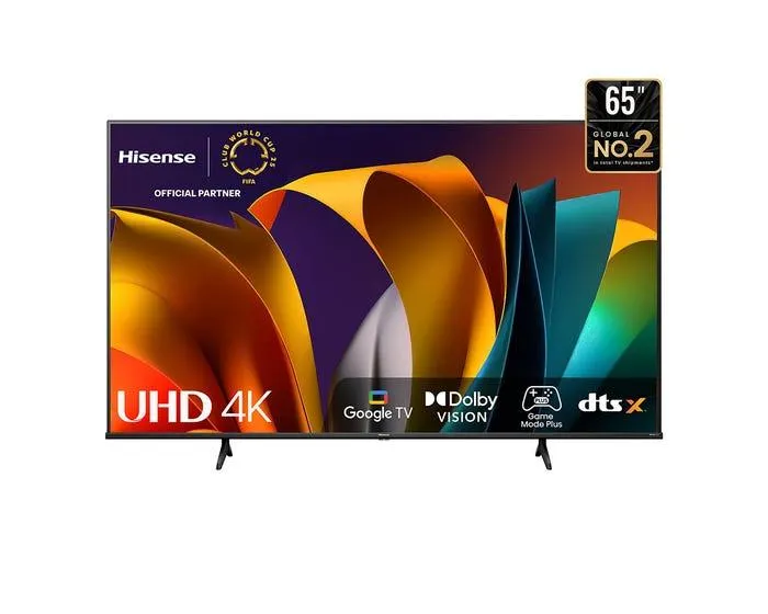 Televisor Hisense Smart TV 65" LED 4K UHD 65A6NA