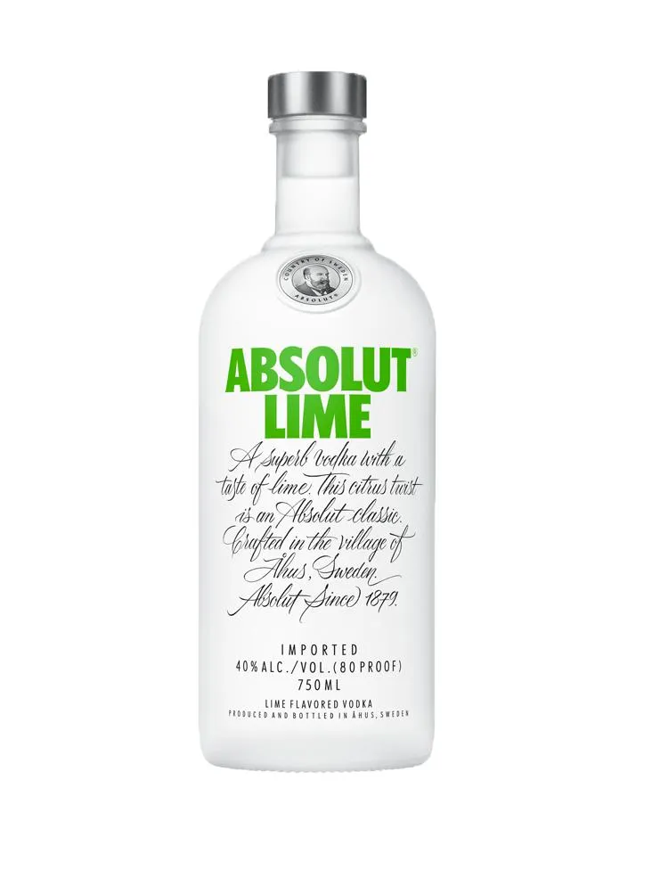 VODKA ABSOLUT LIME 750ML
