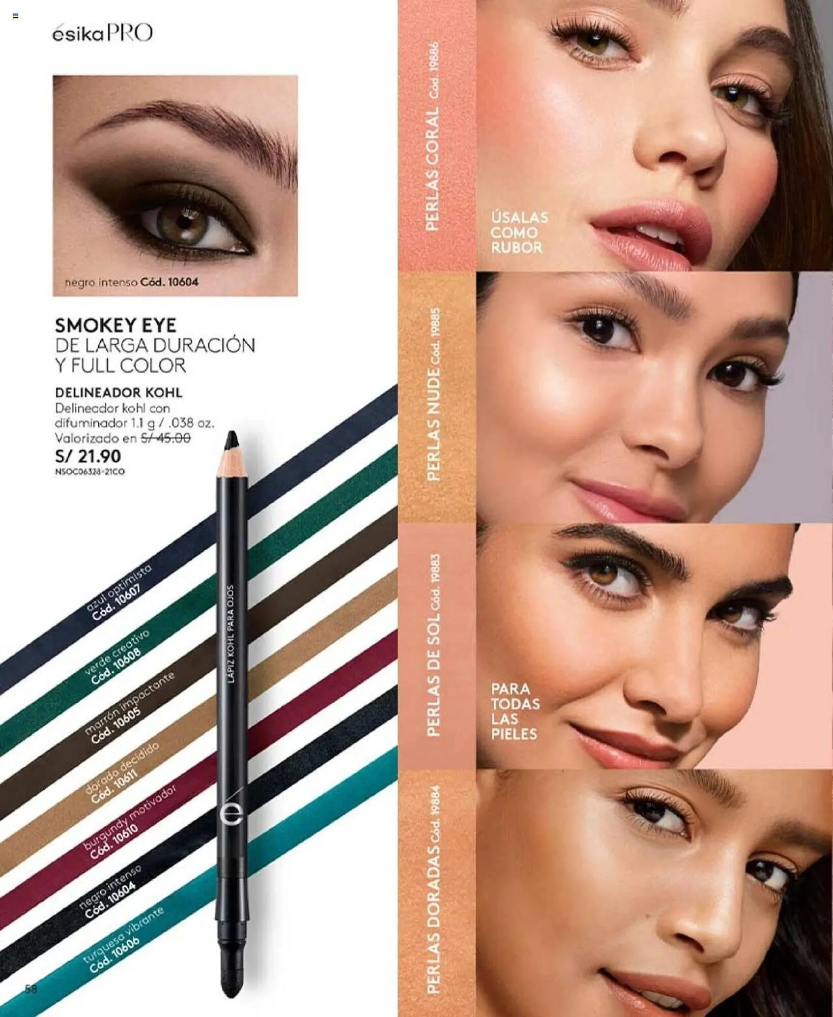 Catalogo de Catálogo Ésika 15 de octubre al 30 de noviembre 2024 - Pag 58