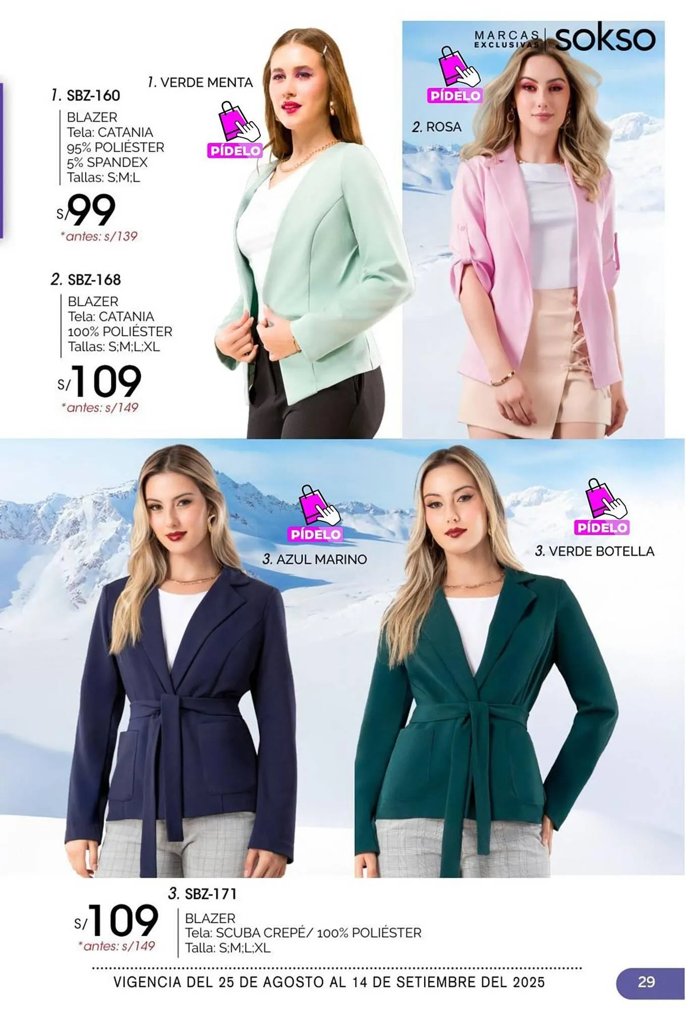 Catalogo de Catálogo Sokso 25 de agosto al 14 de setiembre 2025 - Pag 29