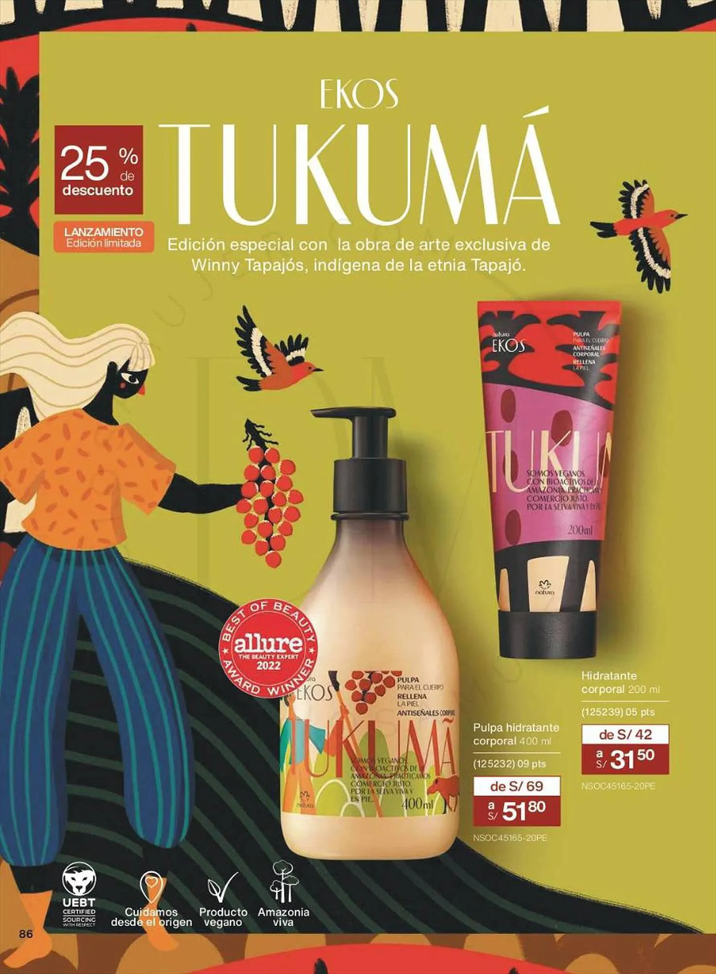 Catalogo de Catálogo Natura 5 de setiembre al 14 de setiembre 2023 - Pag 86