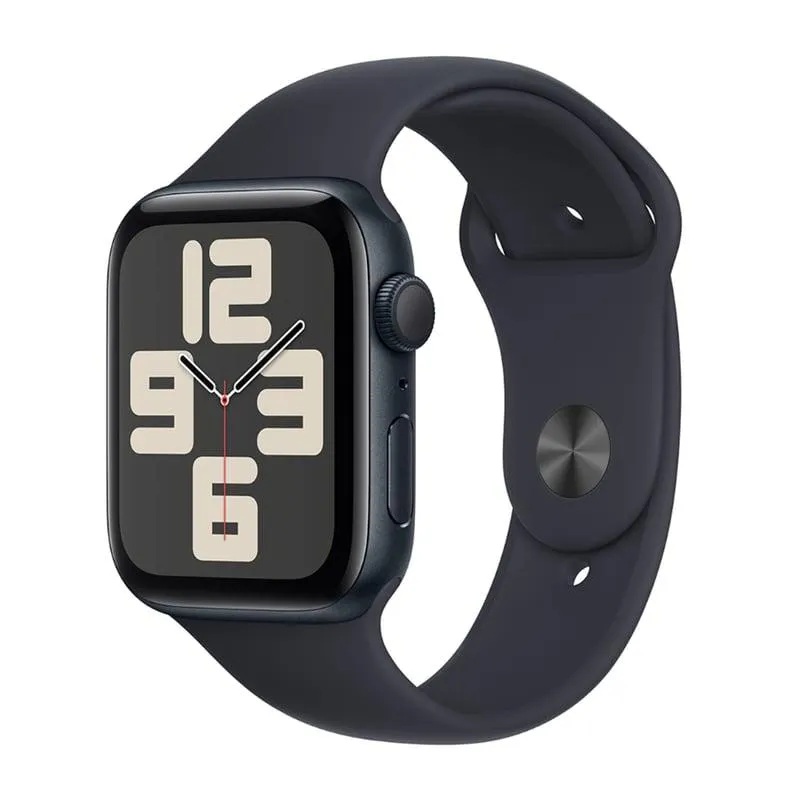 Apple Watch SE 2023 GPS 44mm Midnight Correa Deportiva M/L A2723