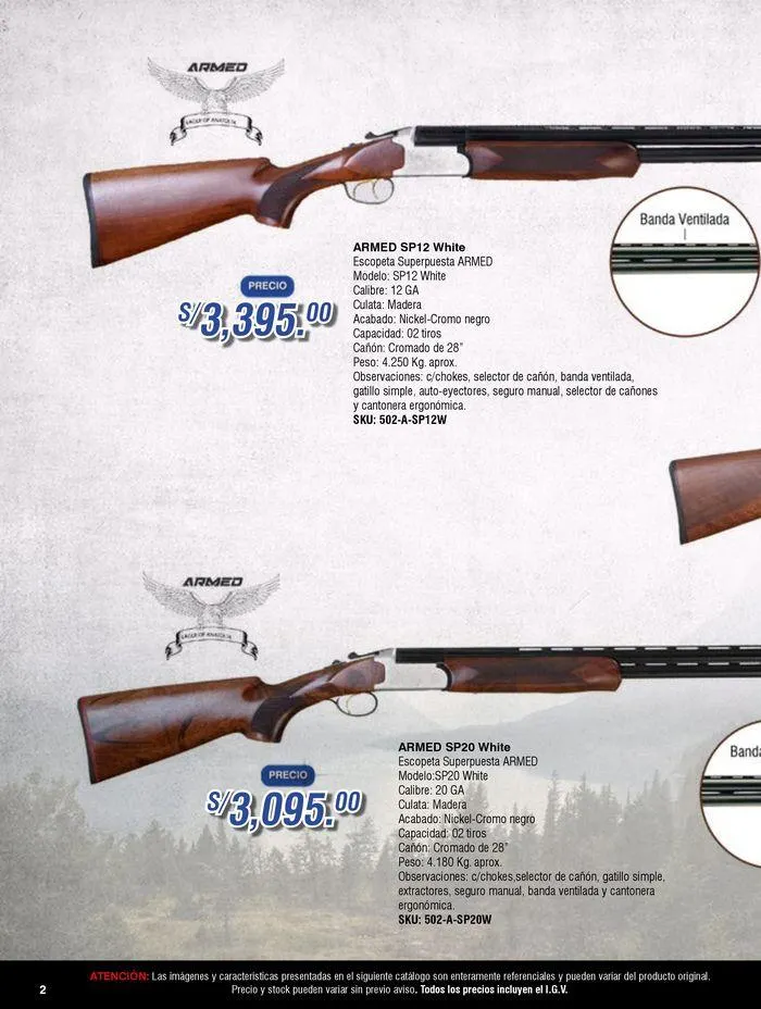 Catalogo de Escopetas 9 de mayo al 31 de diciembre 2024 - Pag 2