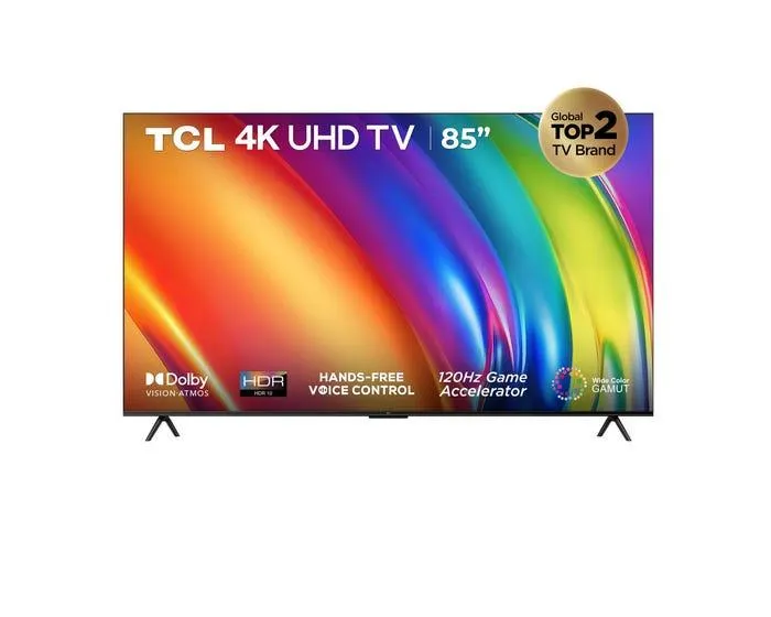 Televisor TCL SMART TV 85" LED 4K UHD 85P745