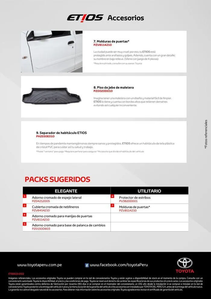 Catalogo de Catálogo Toyota Etios 26 de junio al 26 de junio 2024 - Pag 16