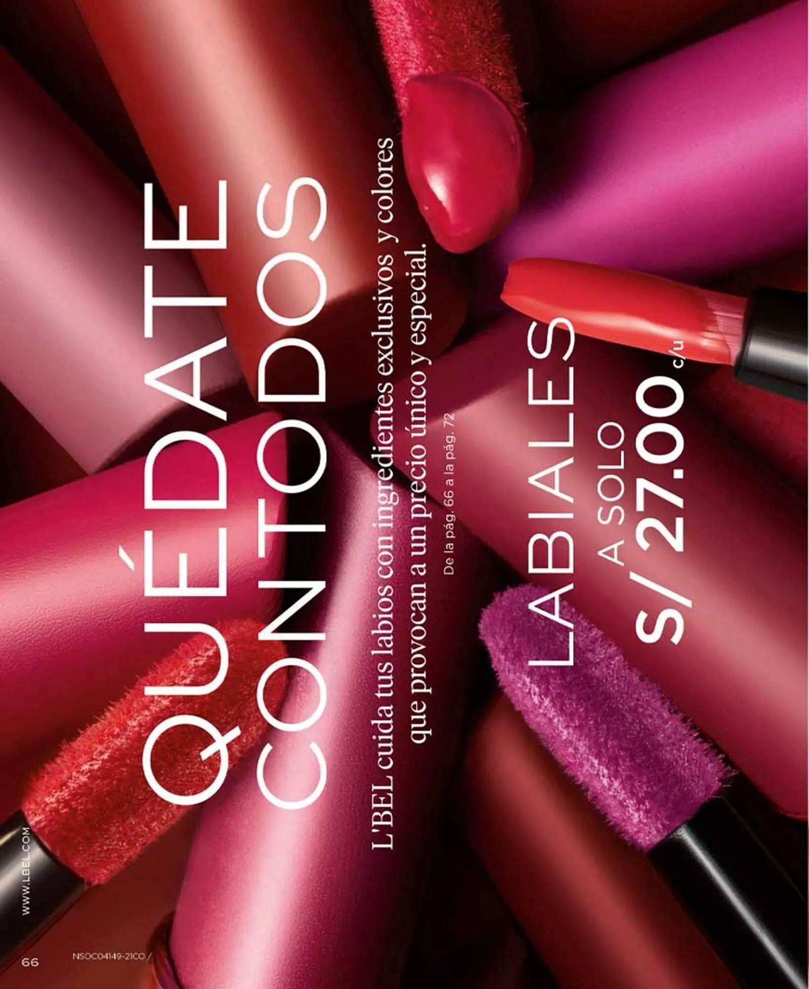 Catalogo de Catálogo L'Bel 31 de julio al 31 de agosto 2024 - Pag 66