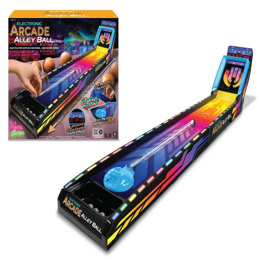 Juego De Mesa Electrónico Alley-Ball Neón