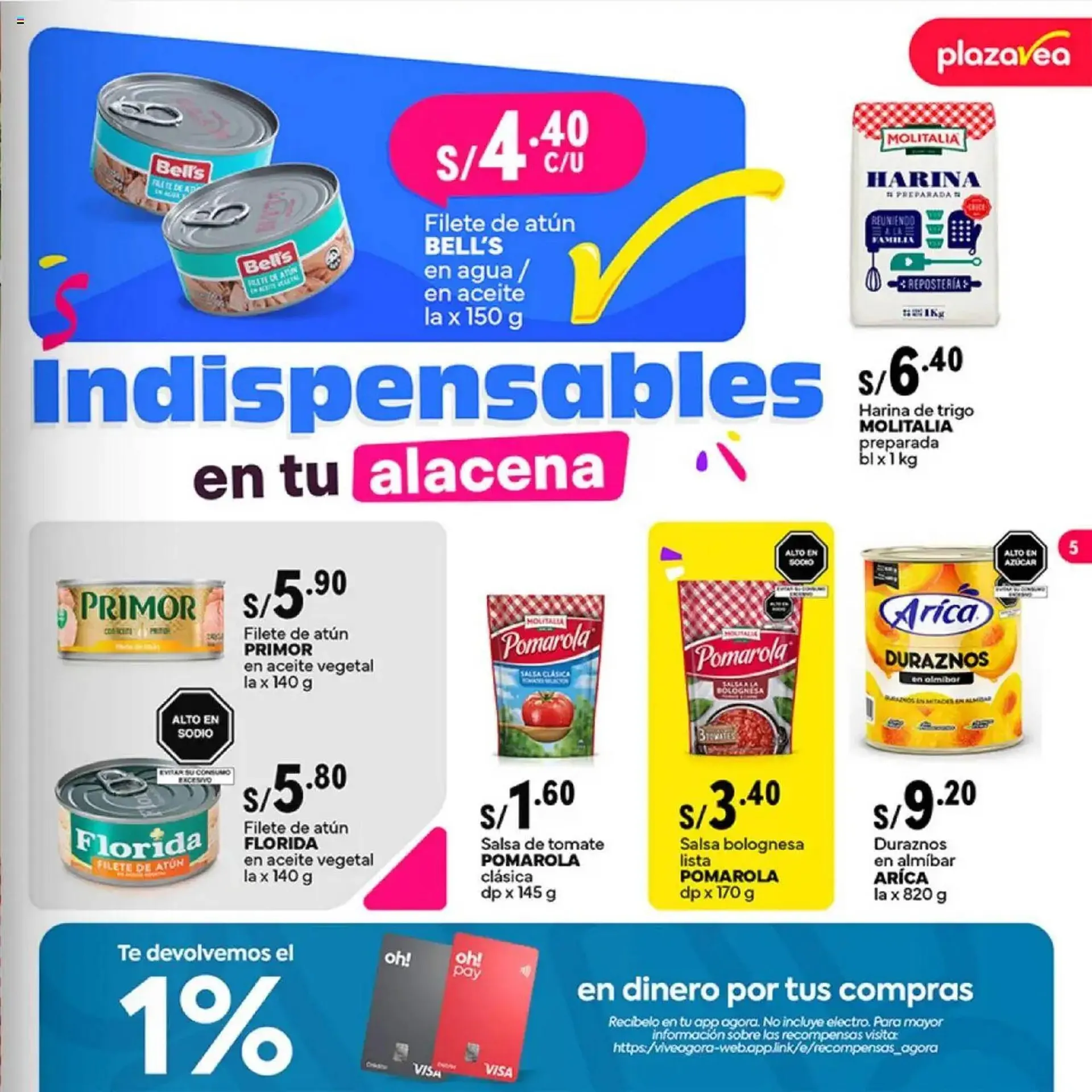 Catalogo de Catálogo Plaza Vea 1 de octubre al 20 de octubre 2025 - Pag 5