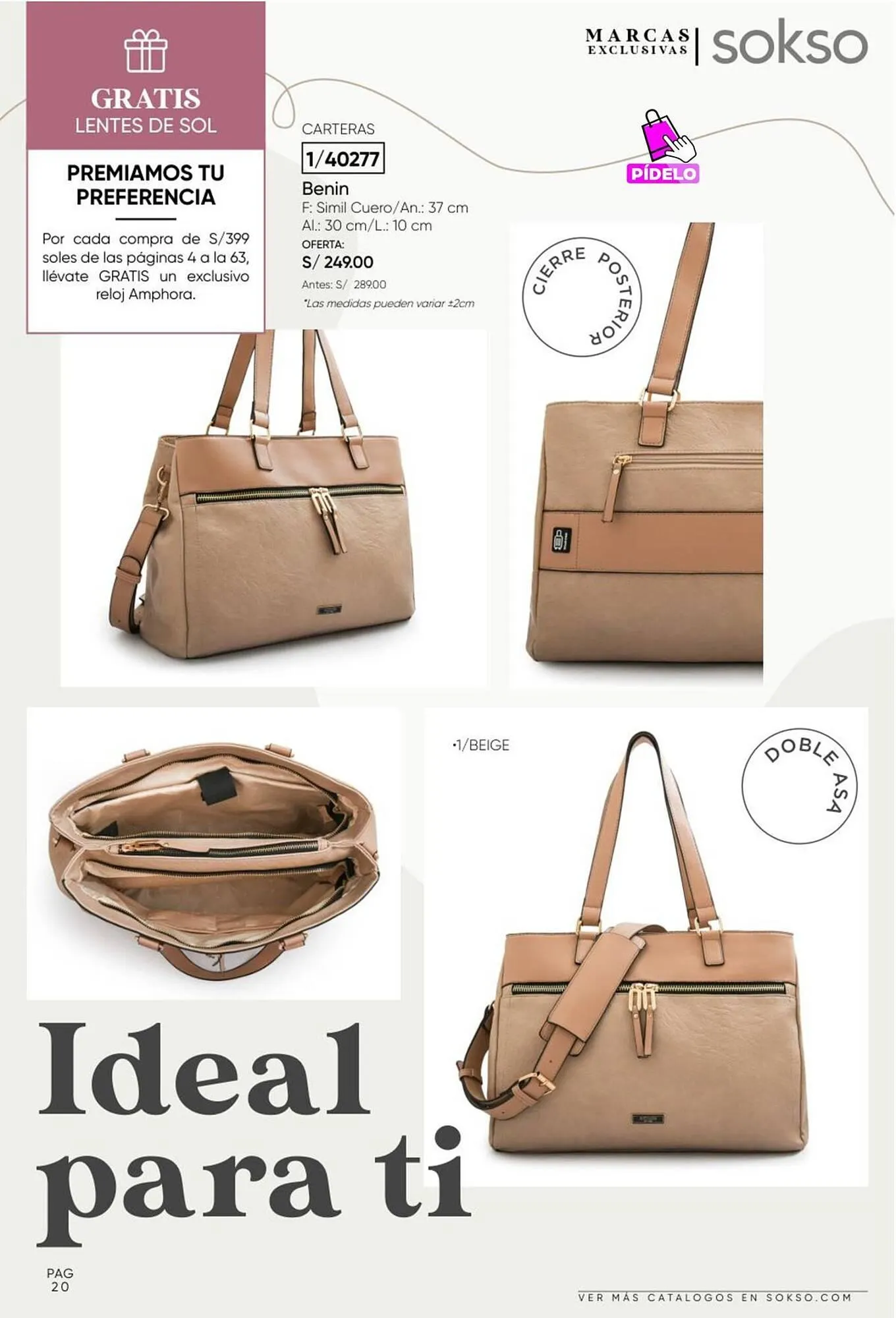 Catalogo de Catálogo Sokso 24 de abril al 18 de mayo 2025 - Pag 20