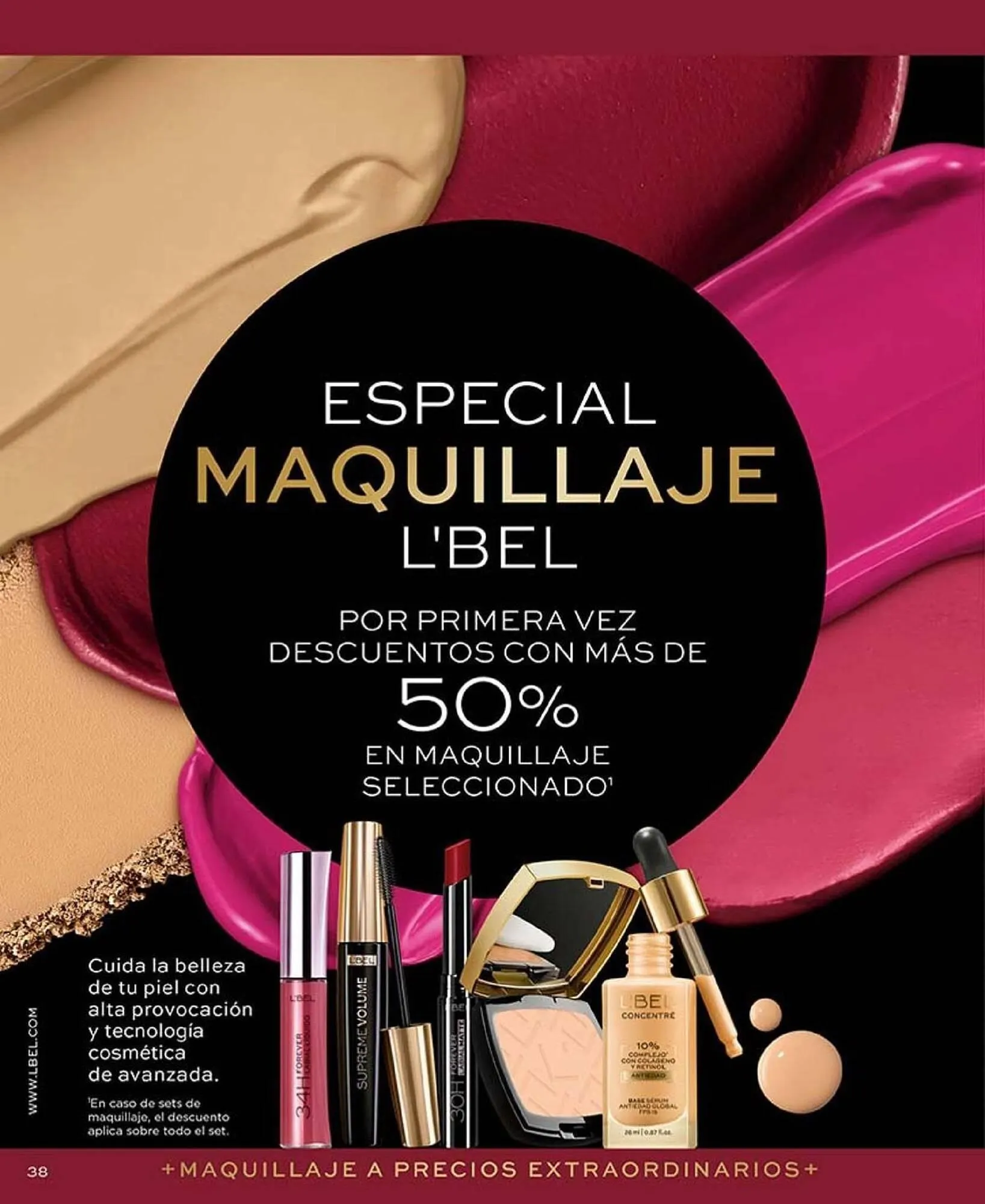 Catalogo de Catálogo L'Bel 17 de setiembre al 31 de octubre 2025 - Pag 38