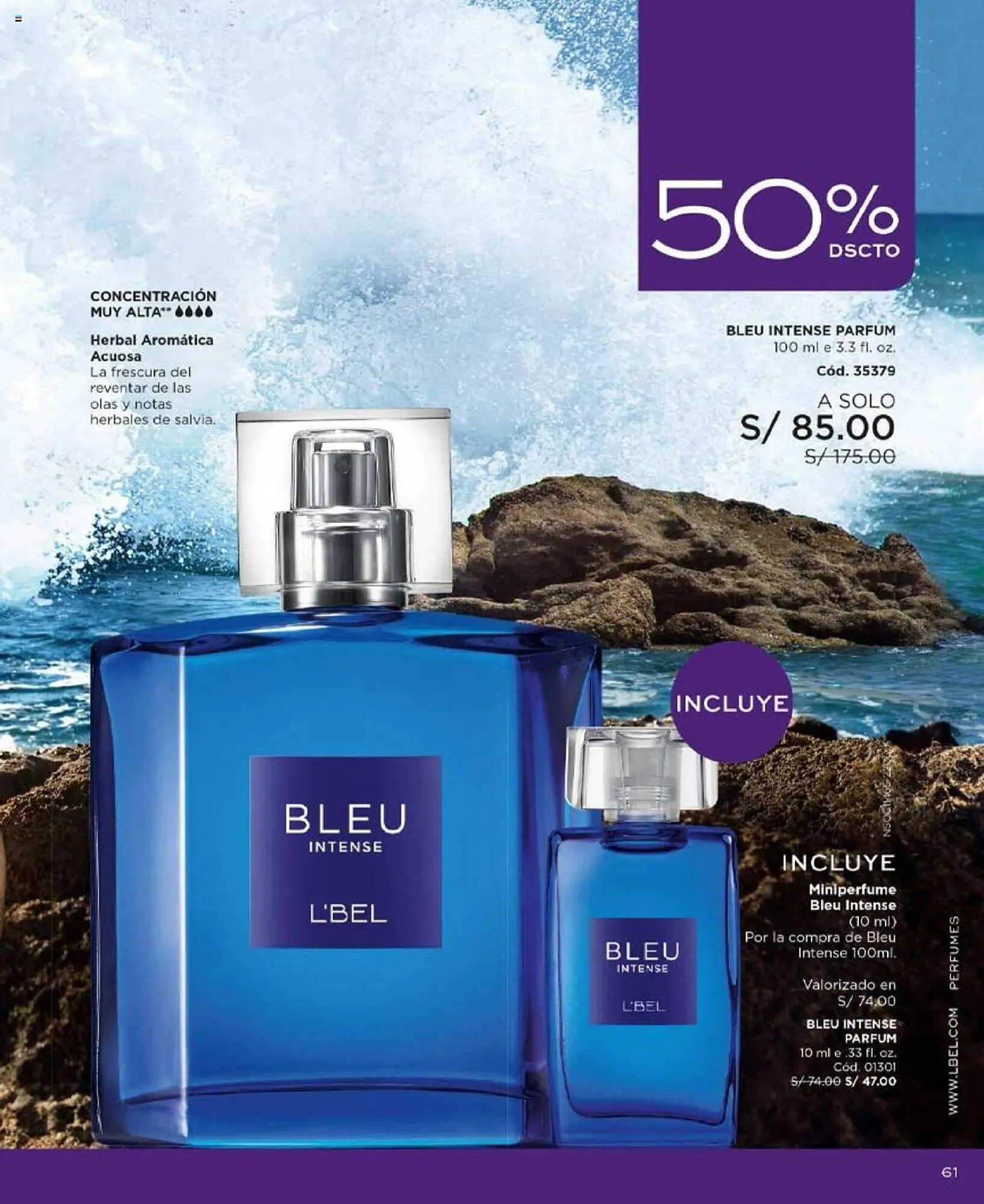 Catalogo de Catálogo L'Bel 1 de octubre al 31 de octubre 2024 - Pag 61