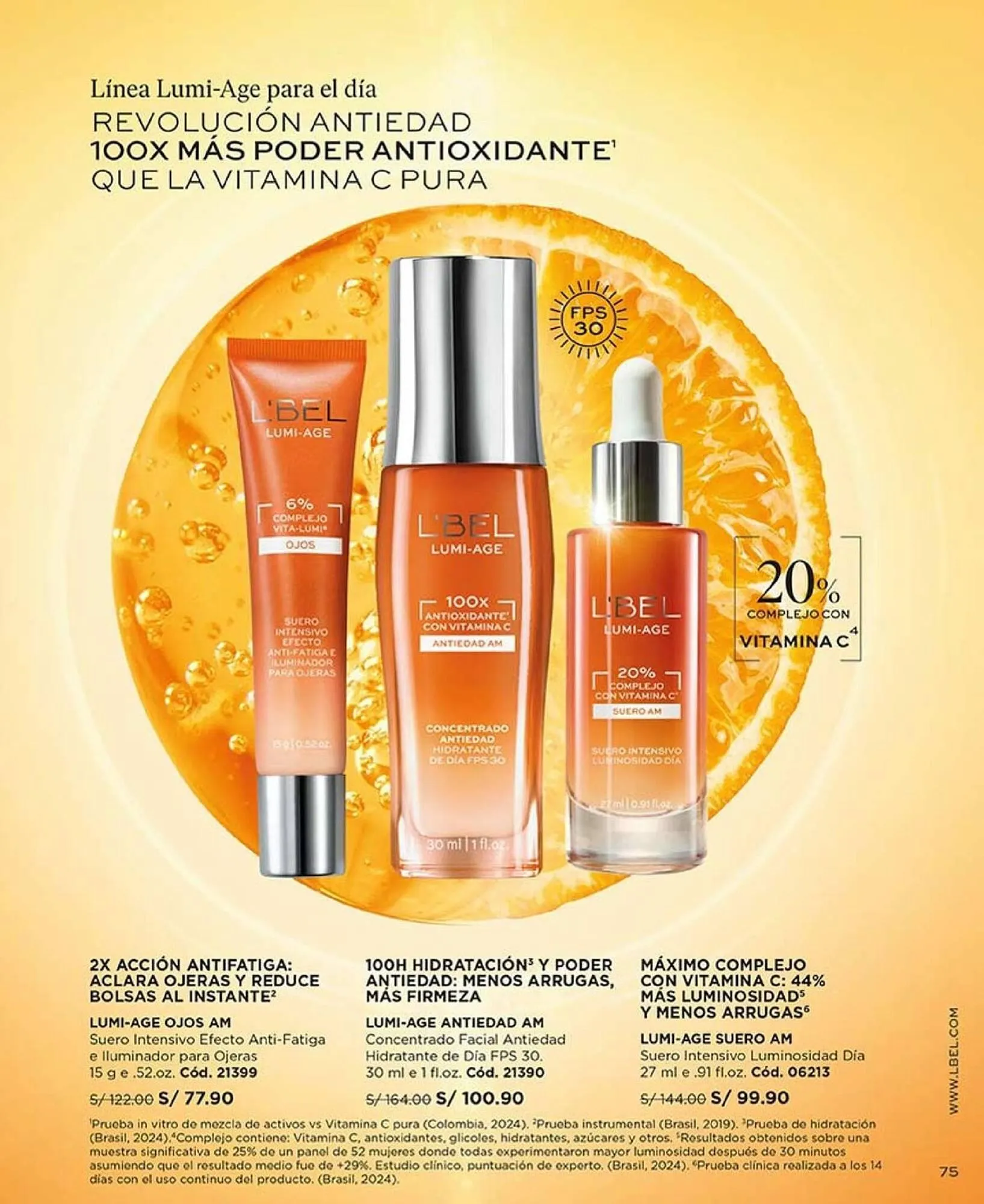 Catalogo de Catálogo L'Bel 17 de setiembre al 31 de octubre 2025 - Pag 75