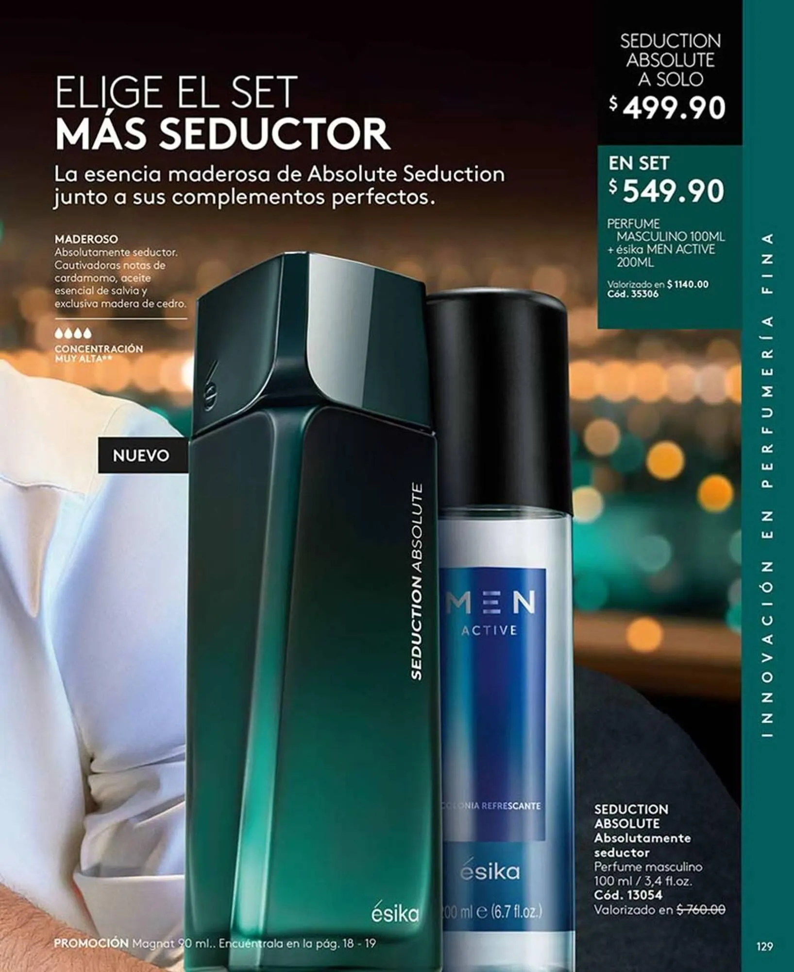 Catalogo de Catálogo Ésika 23 de julio al 30 de setiembre 2025 - Pag 129