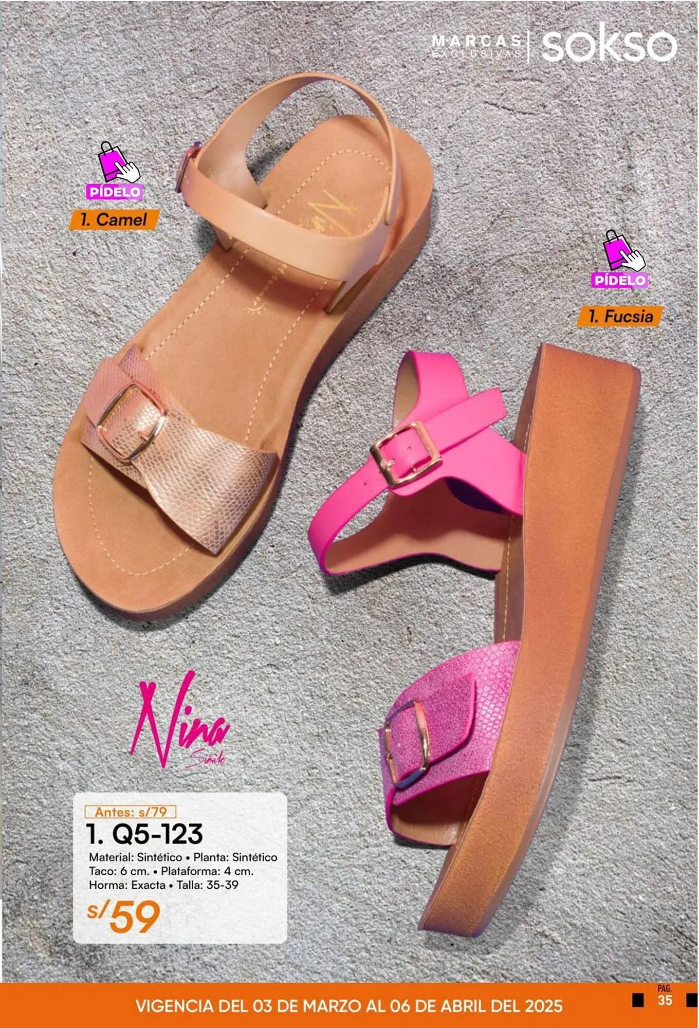 Catalogo de Catálogo Sokso 27 de febrero al 6 de abril 2025 - Pag 35