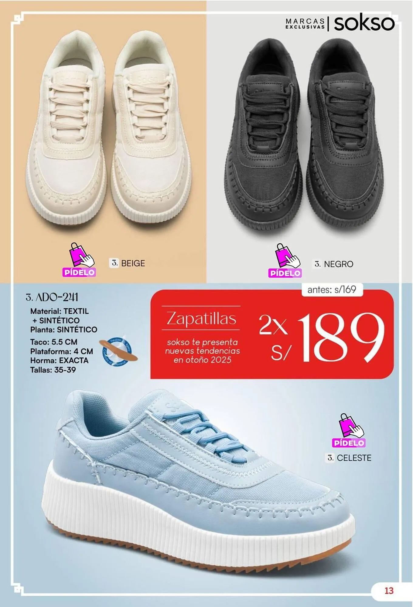 Catalogo de Catálogo Sokso 7 de julio al 3 de agosto 2025 - Pag 13