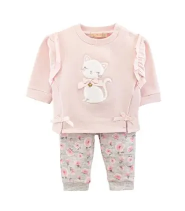 Set Polera y Pantalón de Buzo | Colección Sweet Cat