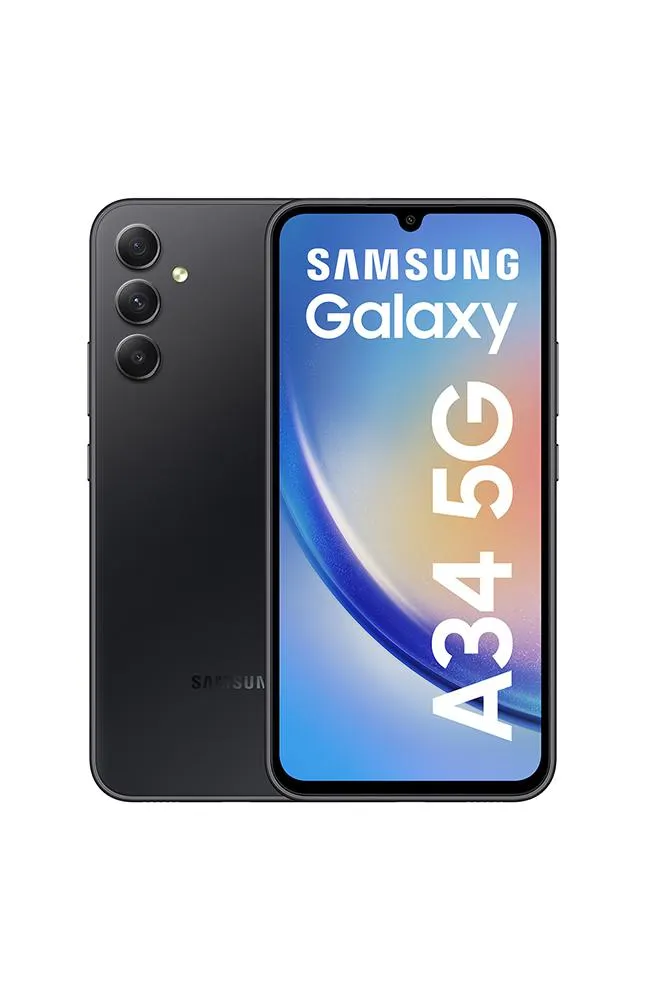 Smartphone Galaxy A34 5G 6GB 128GB Negro