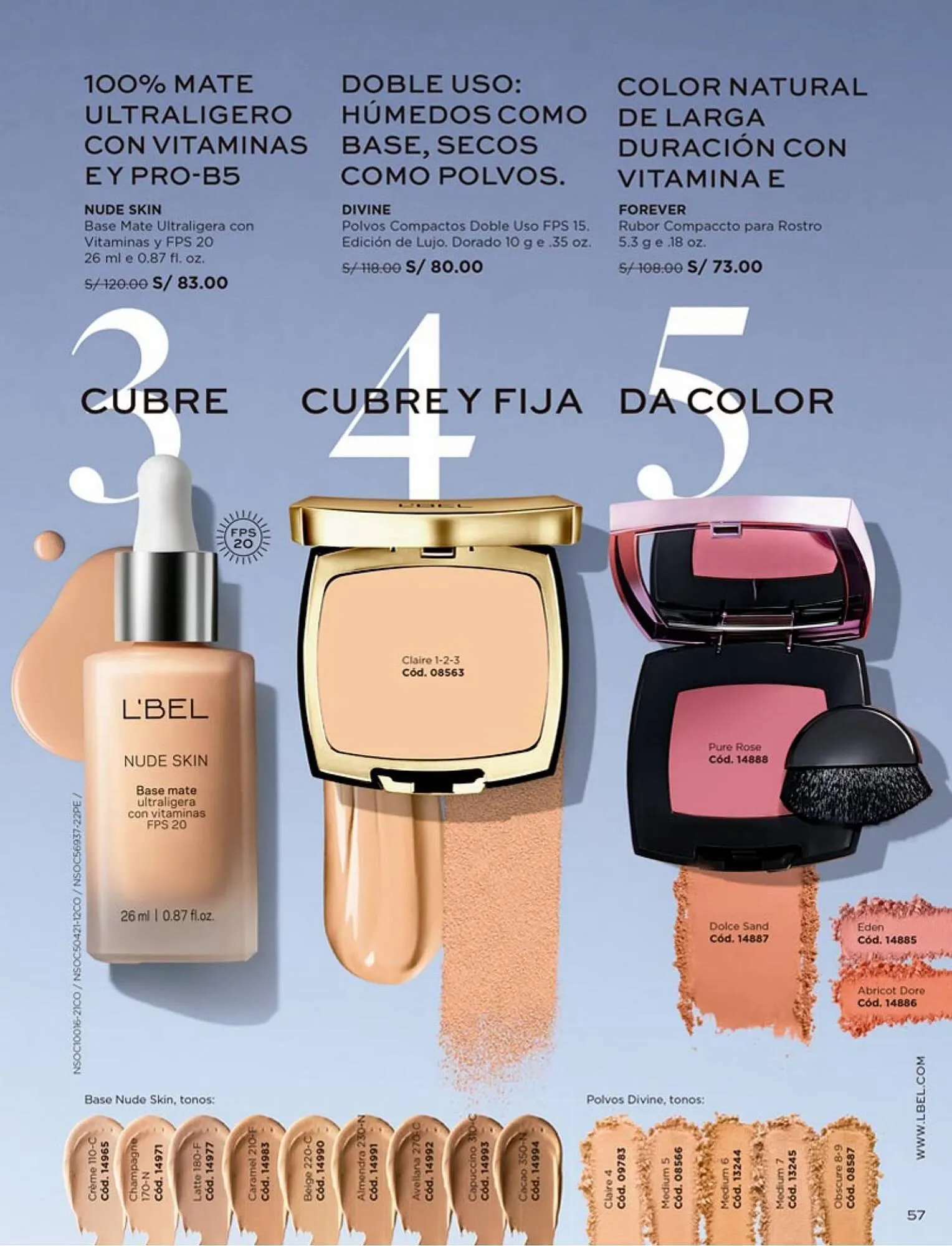 Catalogo de Catálogo L'Bel 1 de agosto al 31 de agosto 2023 - Pag 57