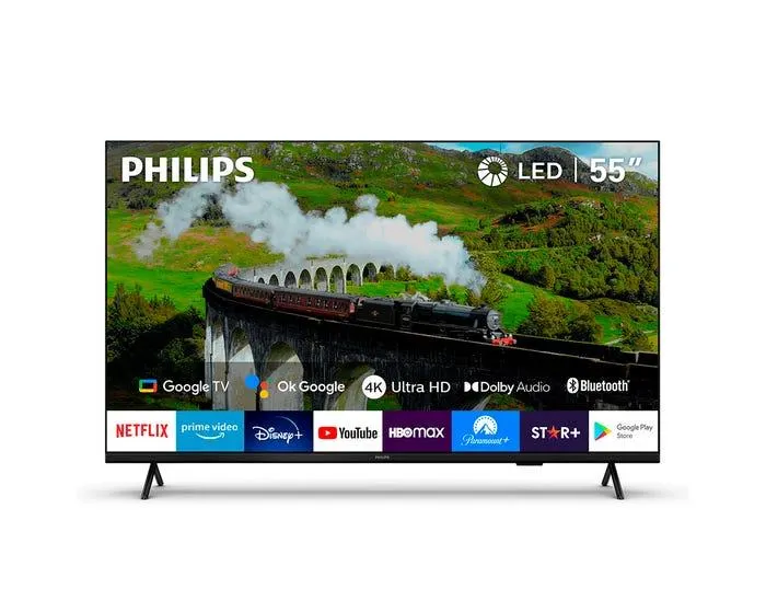 Televisor Philips Smart TV 55" LED 4K UHD 55PUD7408