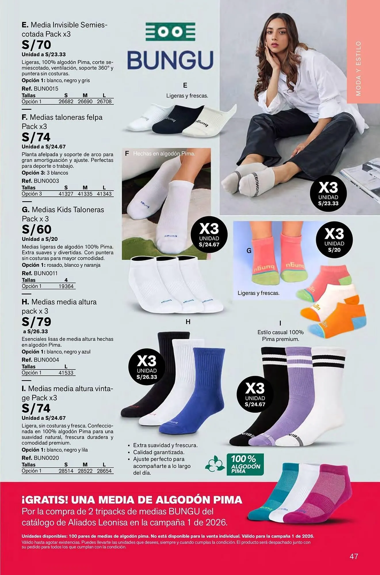 Catalogo de Catálogo Leonisa 26 de diciembre al 31 de diciembre 2026 - Pag 47