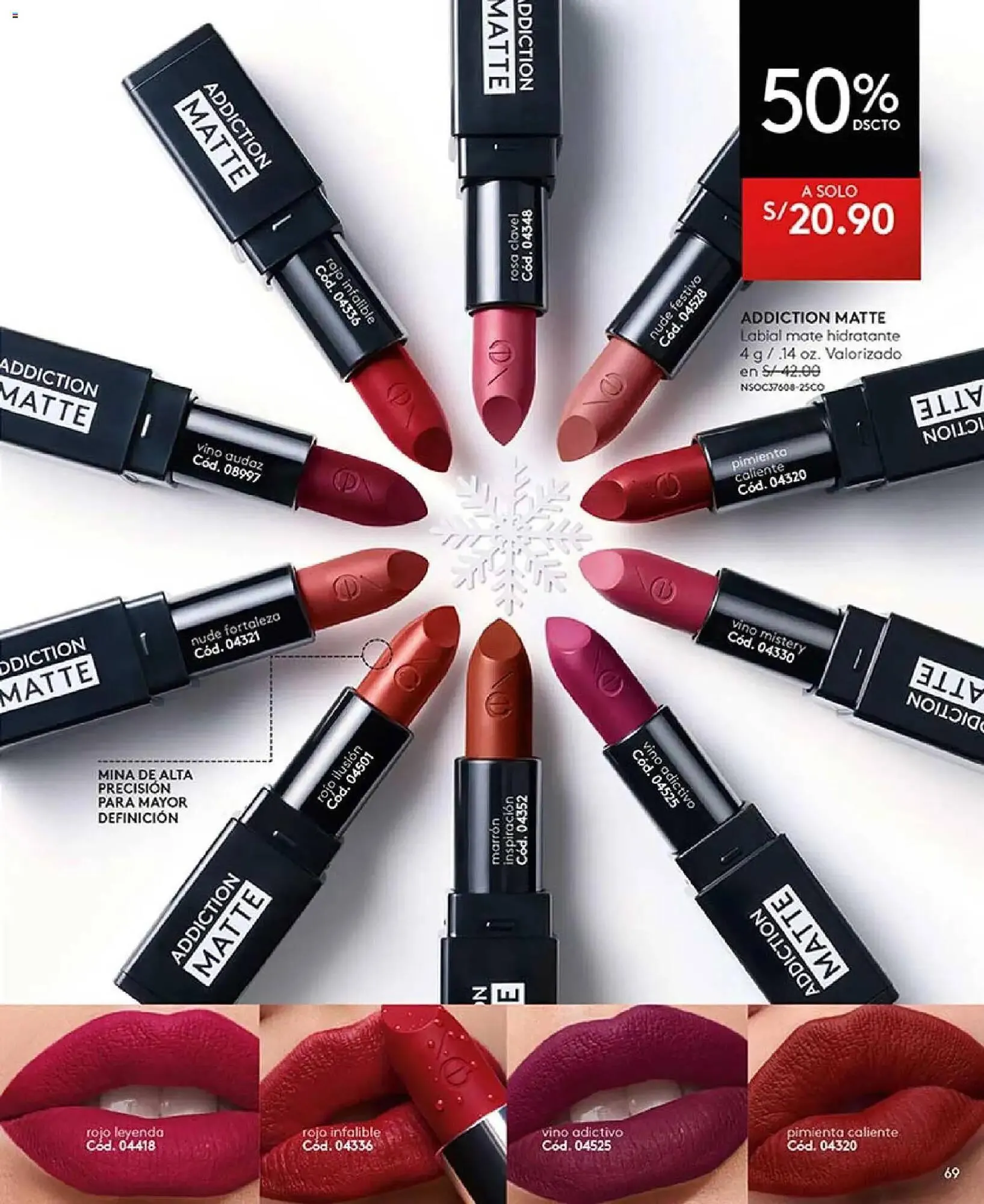 Catalogo de Catálogo Ésika 14 de noviembre al 17 de diciembre 2025 - Pag 69