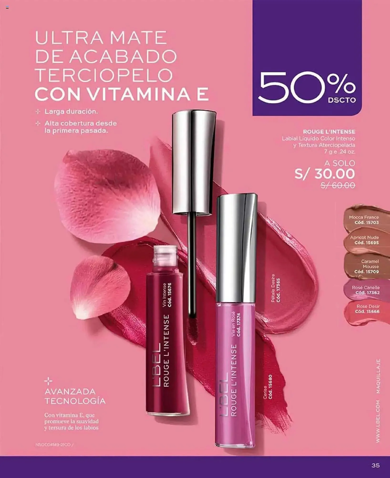 Catalogo de Catálogo L'Bel 18 de diciembre al 8 de enero 2025 - Pag 35