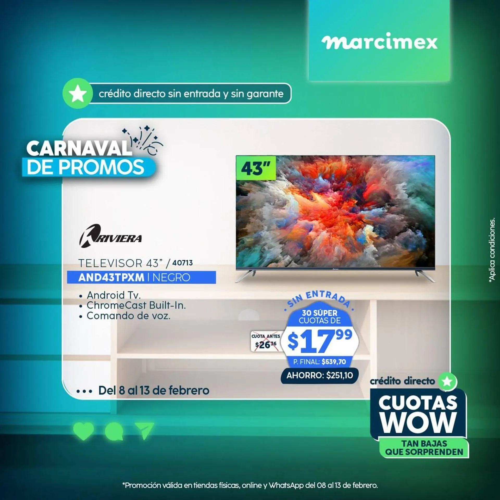 Catalogo de Catálogo Marcimex 8 de febrero al 13 de febrero 2024 - Pag 2