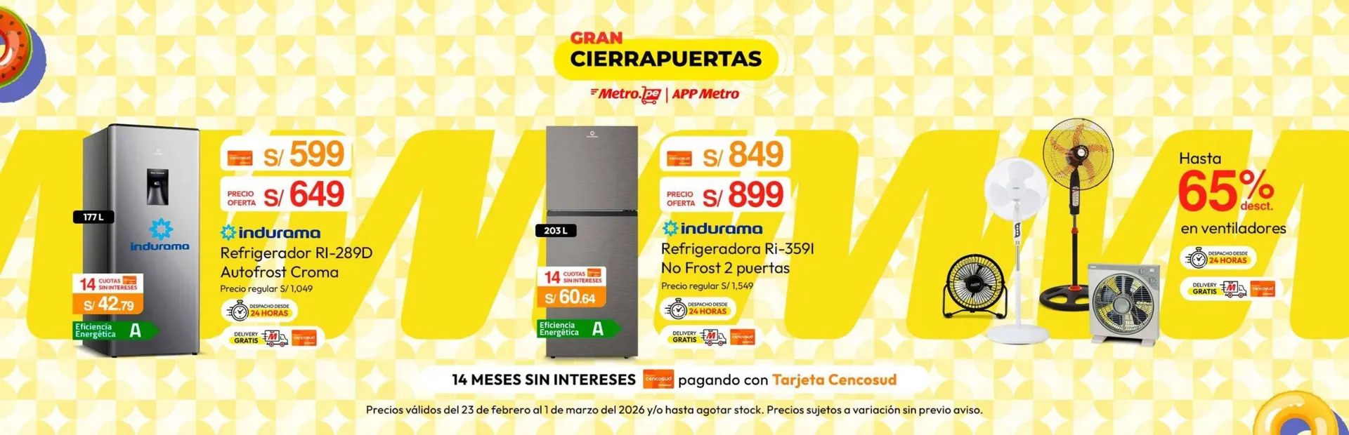 Catalogo de Catálogo Metro 23 de febrero al 1 de marzo 2026 - Pag 7