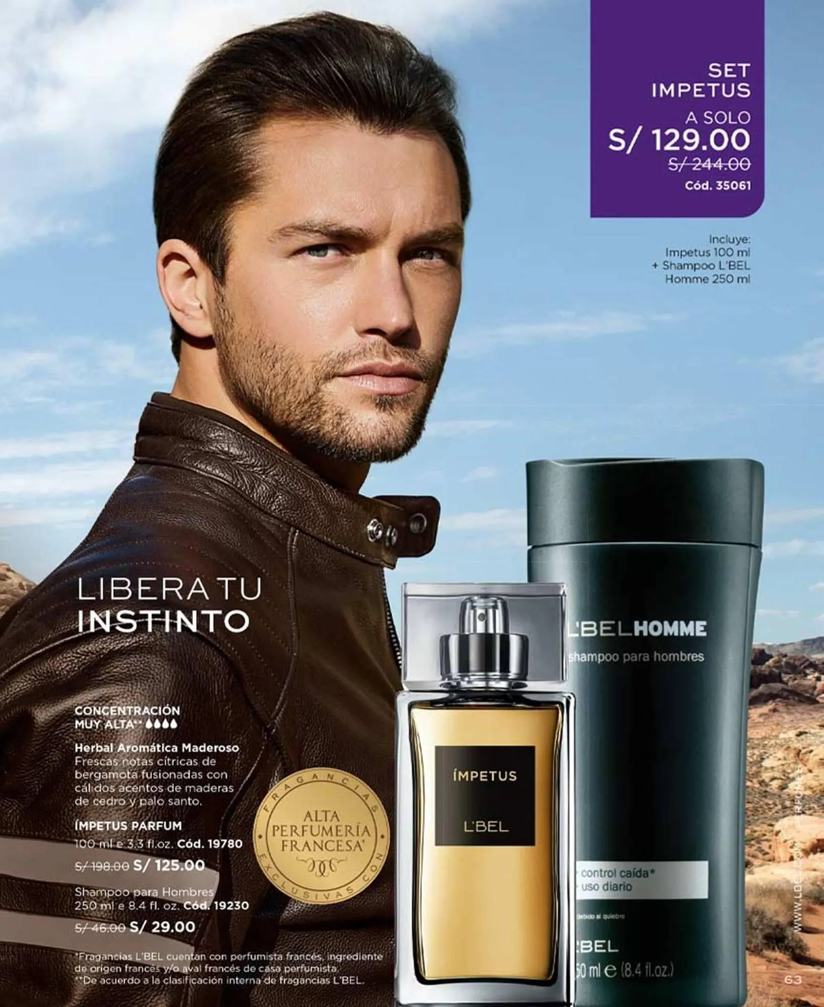 Catalogo de Catálogo L'Bel 31 de julio al 31 de agosto 2024 - Pag 63