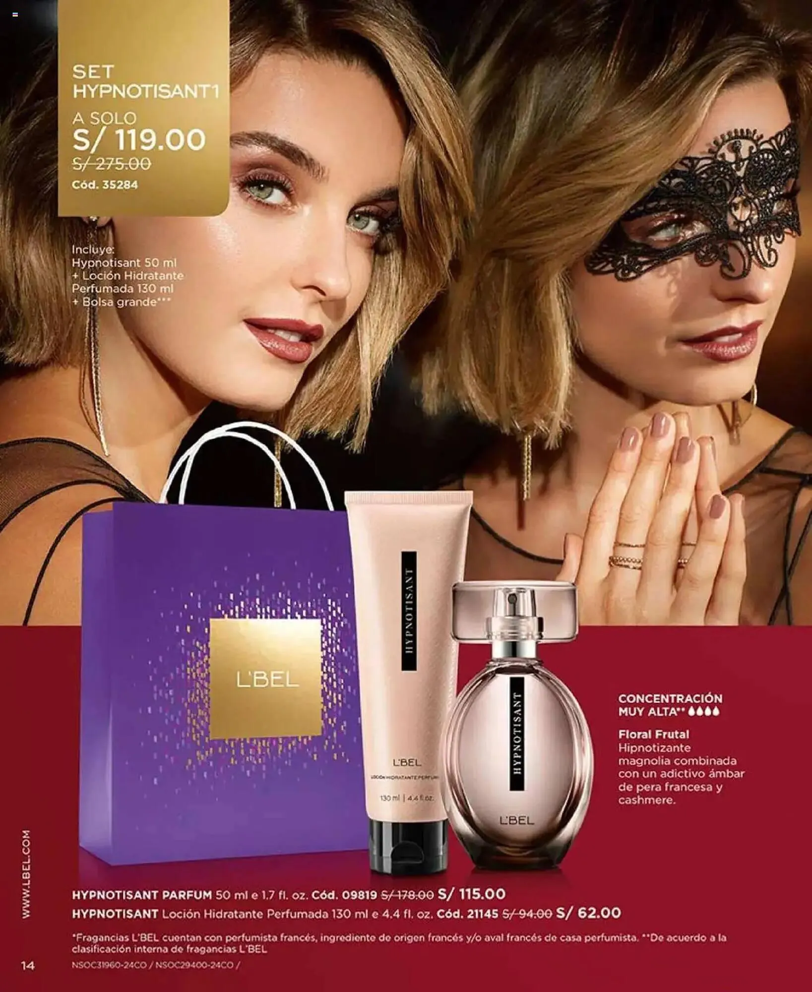 Catalogo de Catálogo L'Bel 3 de febrero al 19 de febrero 2025 - Pag 14