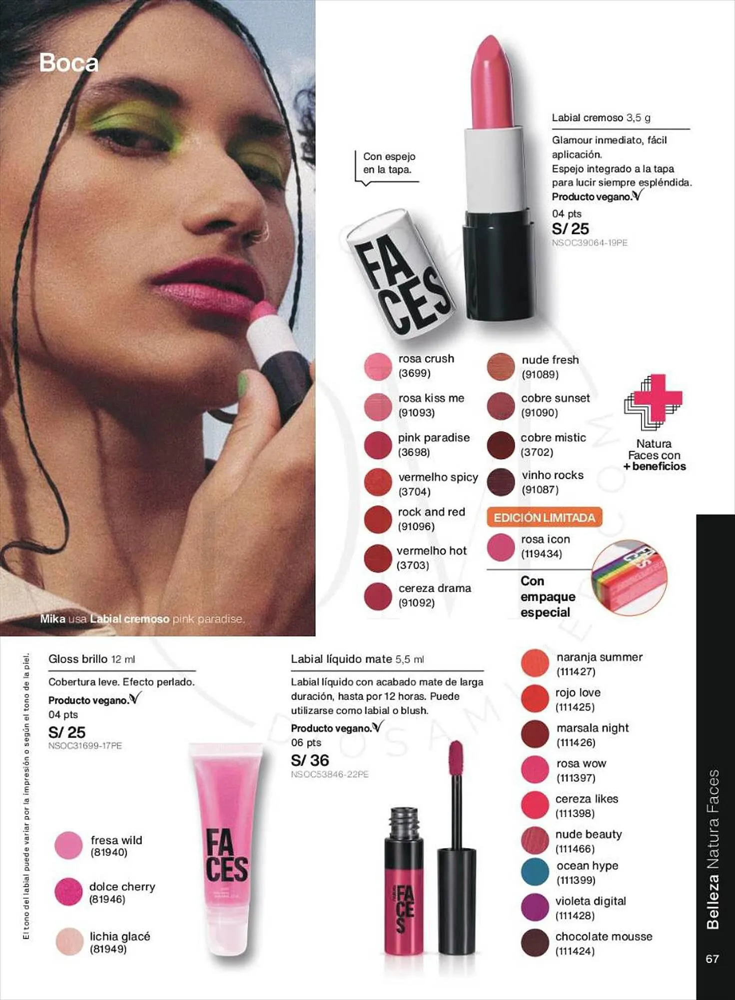 Catalogo de Catálogo Natura 5 de setiembre al 14 de setiembre 2023 - Pag 67