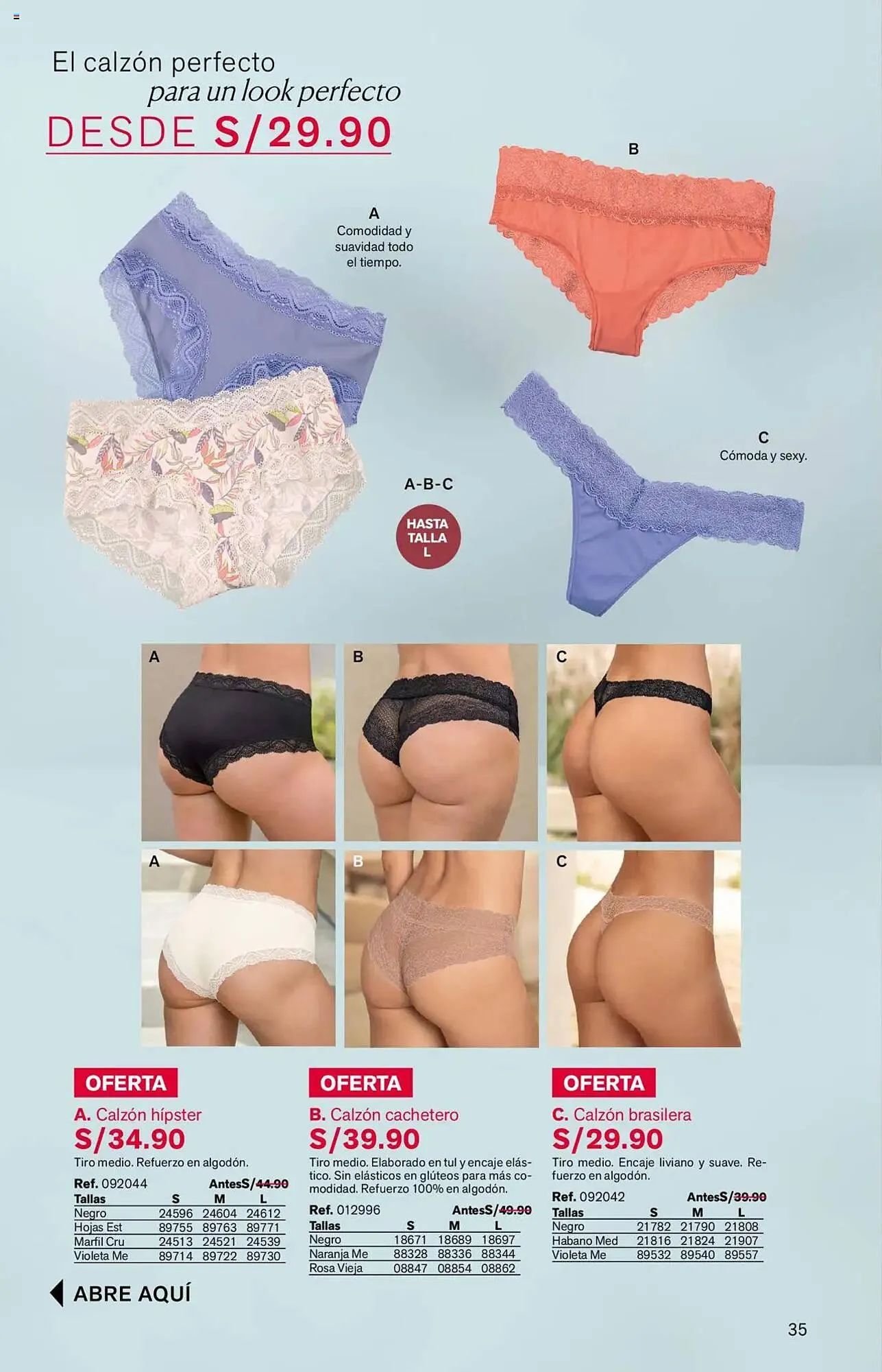 Catalogo de Catálogo Leonisa 21 de marzo al 31 de diciembre 2025 - Pag 35