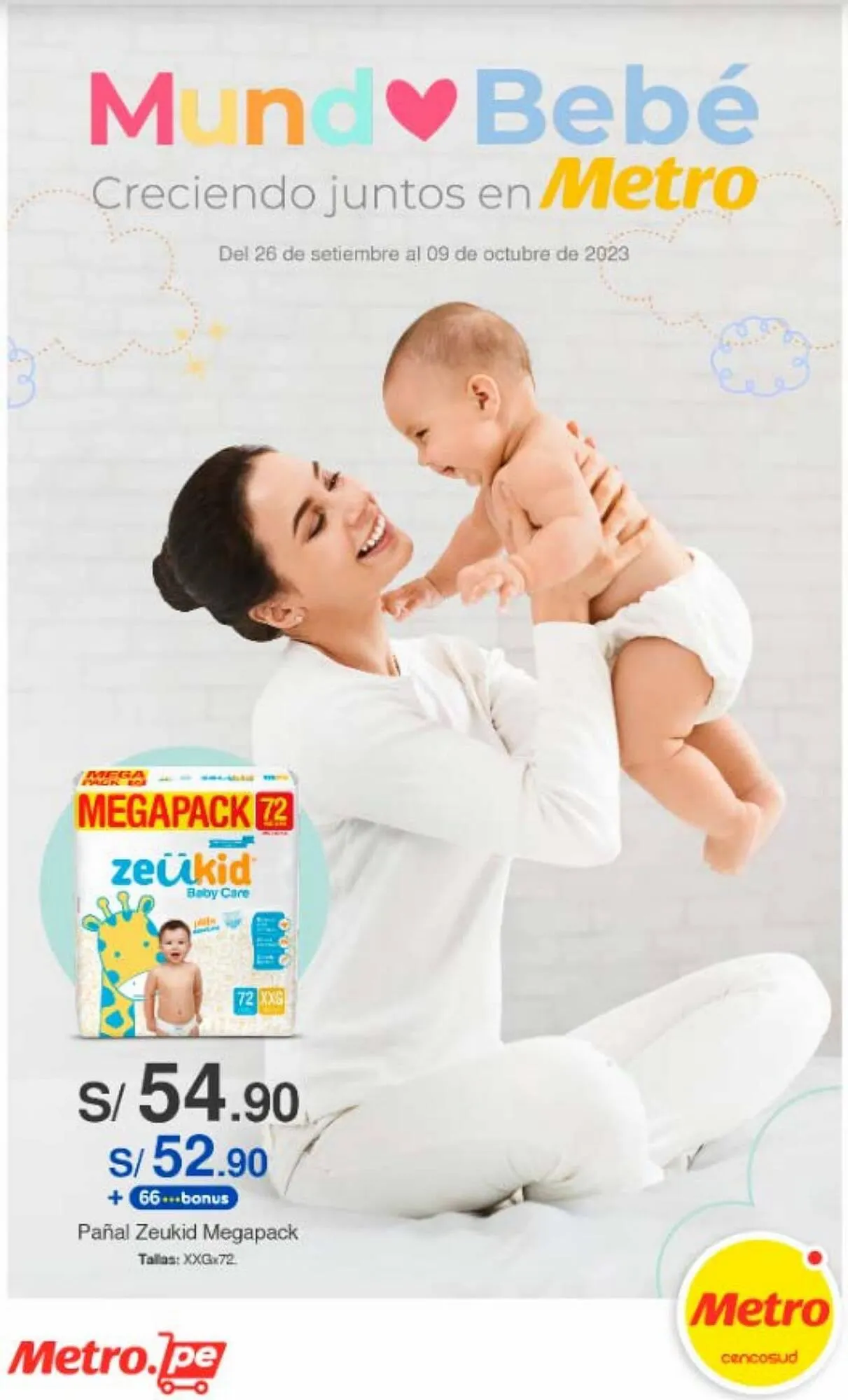 Catalogo de Catálogo Metro 26 de setiembre al 9 de octubre 2023 - Pag 1