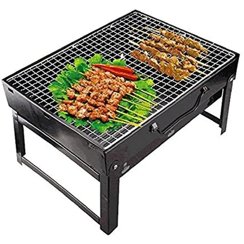 Mini Parrilla para Camping Jardín para Barbacoa