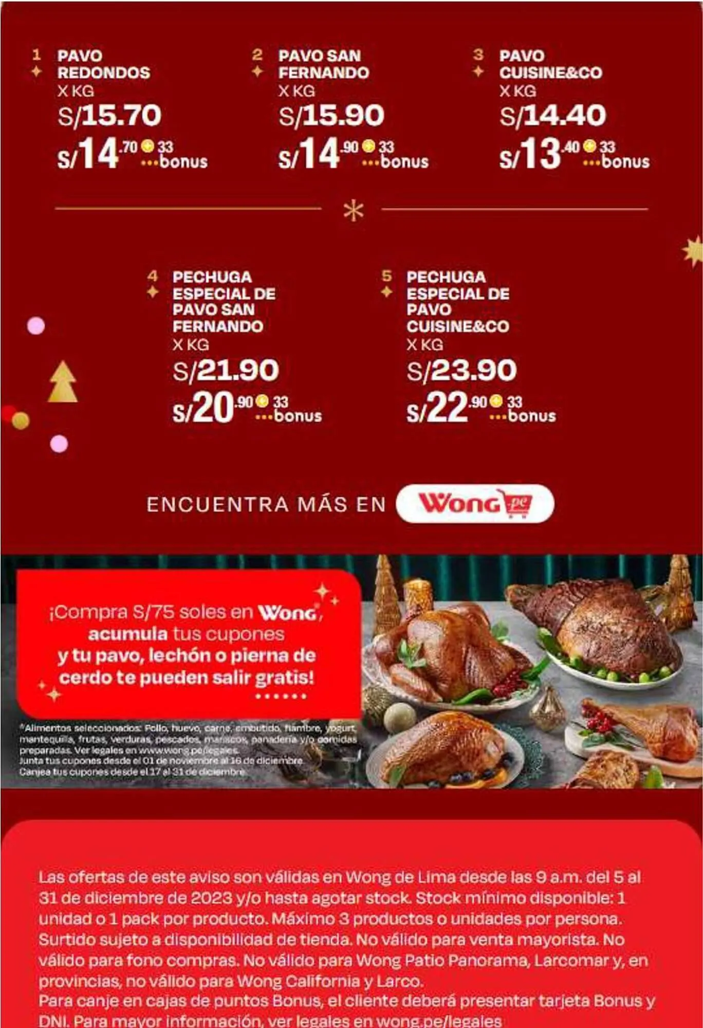 Catalogo de Catálogo Wong 6 de diciembre al 31 de diciembre 2023 - Pag 2