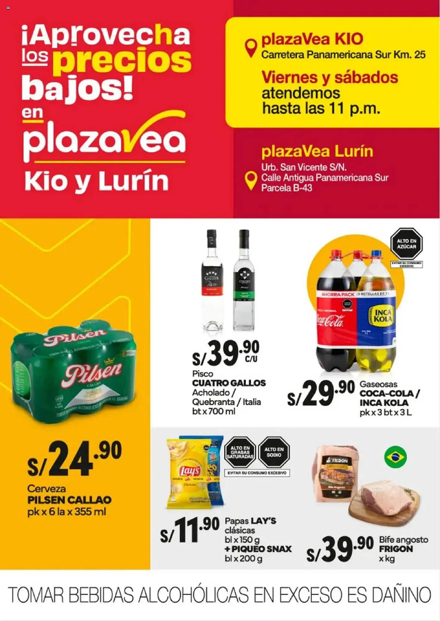 Catalogo de Catálogo Plaza Vea 3 de abril al 9 de abril 2025 - Pag 1