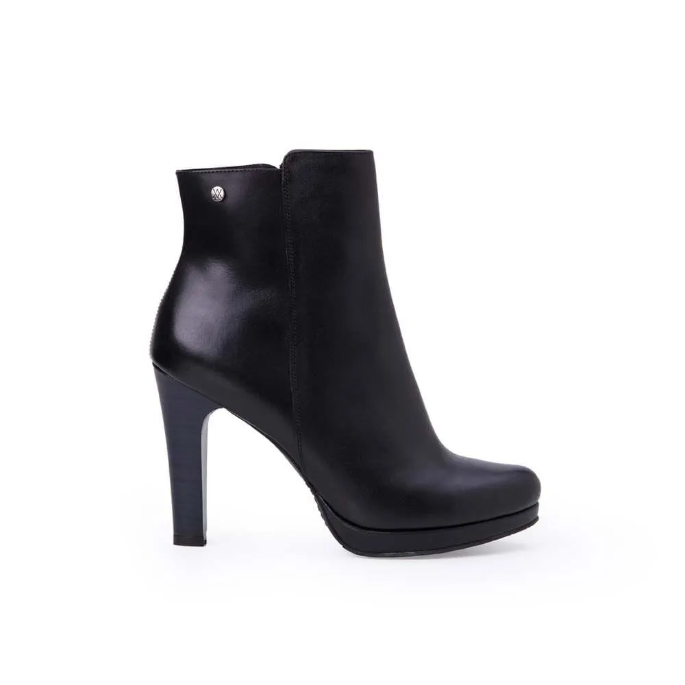 Botín Casual RUT-2504 Negro Viale Cuero