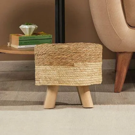 Banco Bajo Seagrass 29cm Otoño Orange