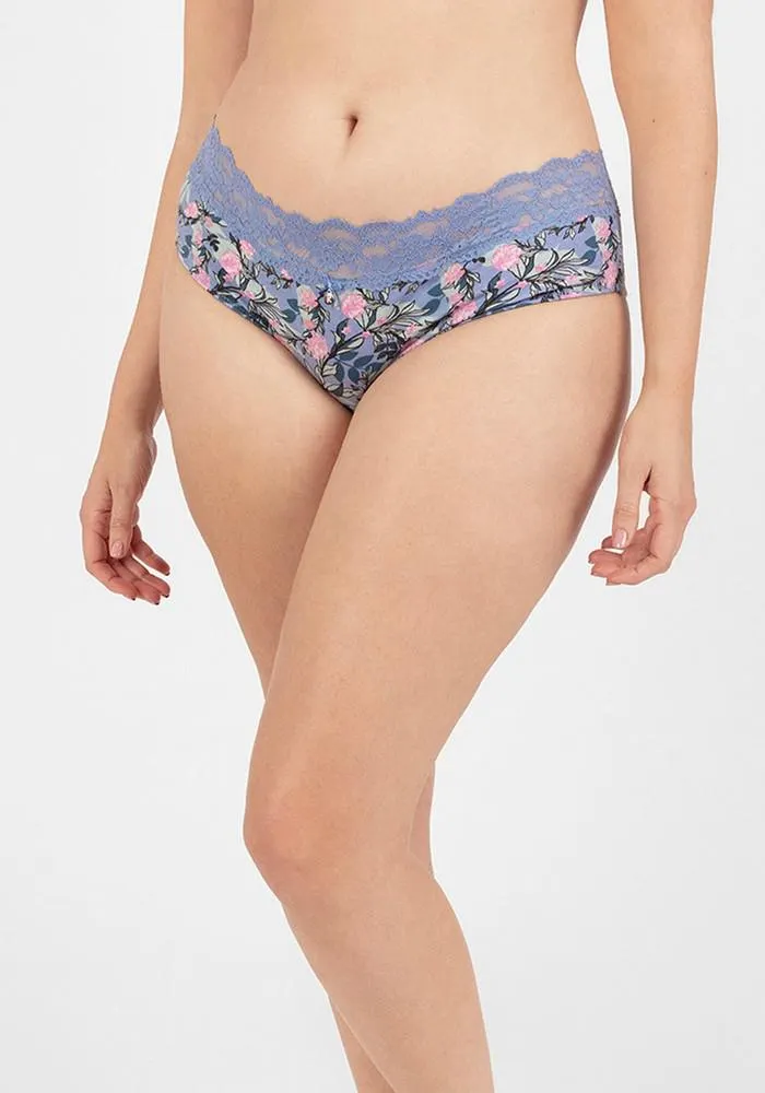 PANTALETA MUJER ALGODÓN PETROLEO - 14.5087