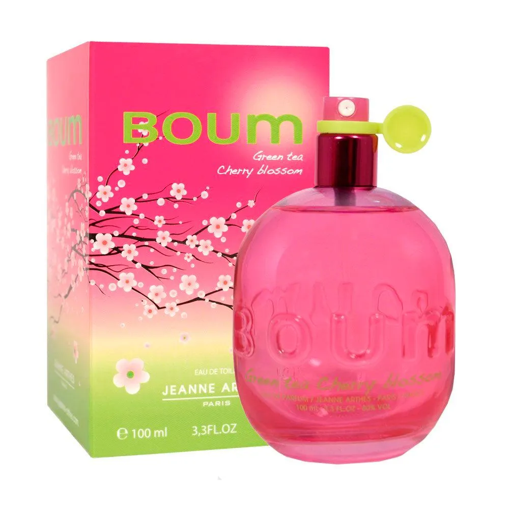 Jeanne Arthes Boum Green Tea Cherry Blossom - Edp 100 Ml
