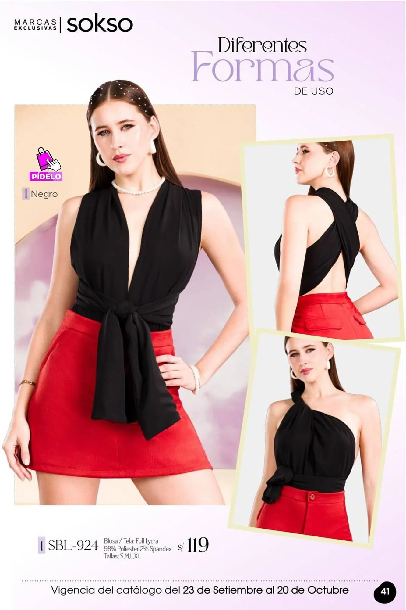 Catalogo de Catálogo Sokso 23 de setiembre al 20 de octubre 2024 - Pag 41