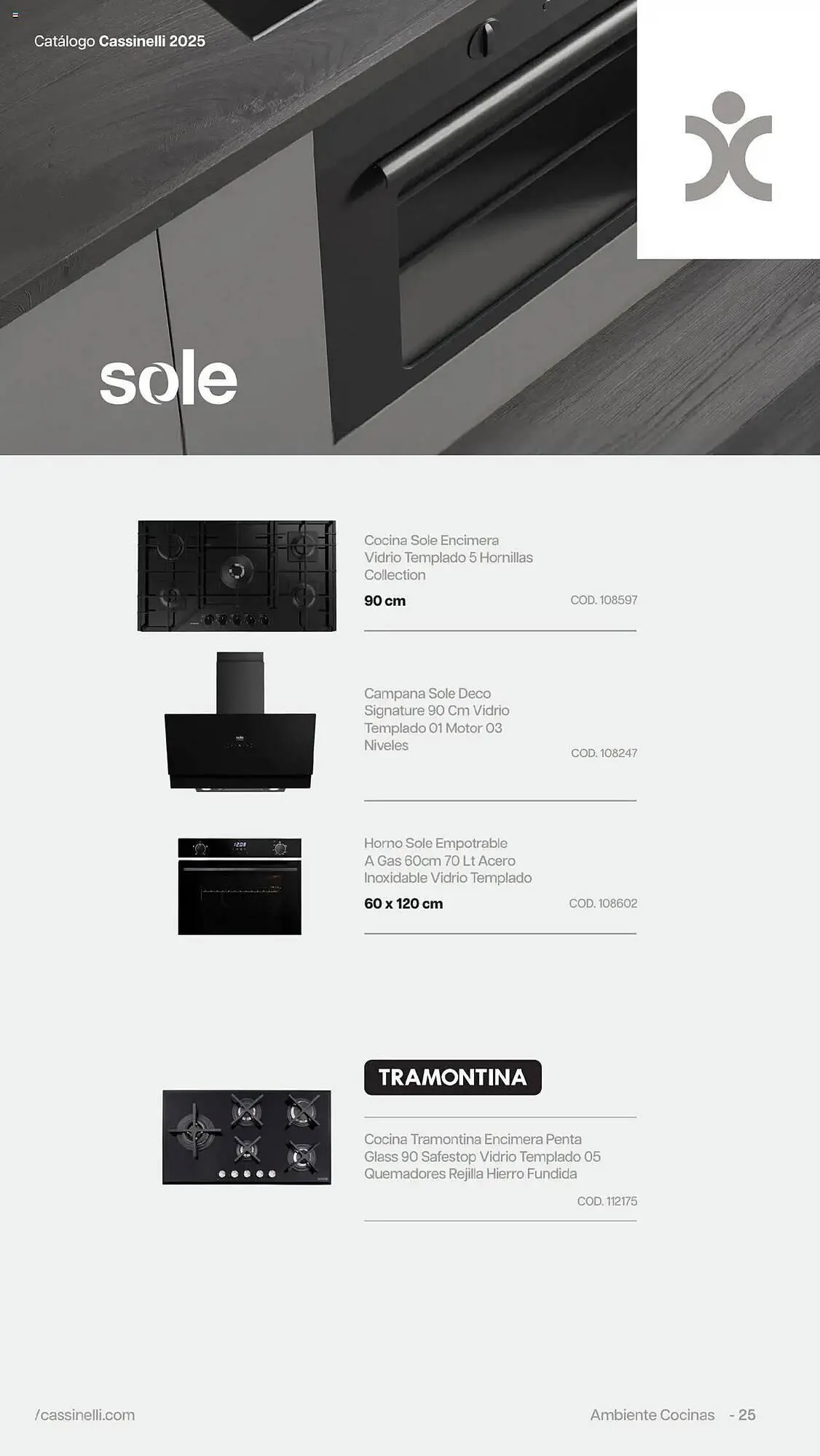 Catalogo de Catálogo Cassinelli 5 de agosto al 3 de enero 2026 - Pag 25