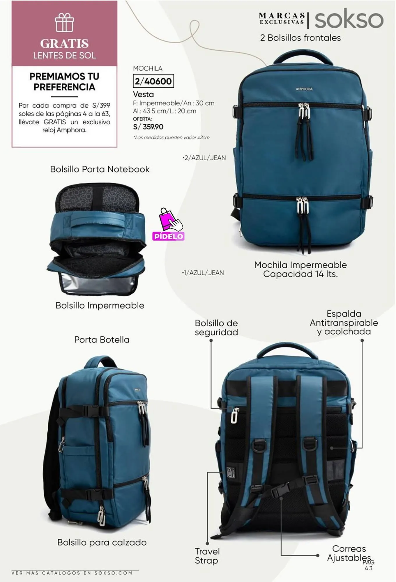 Catalogo de Catálogo Sokso 24 de abril al 18 de mayo 2025 - Pag 43